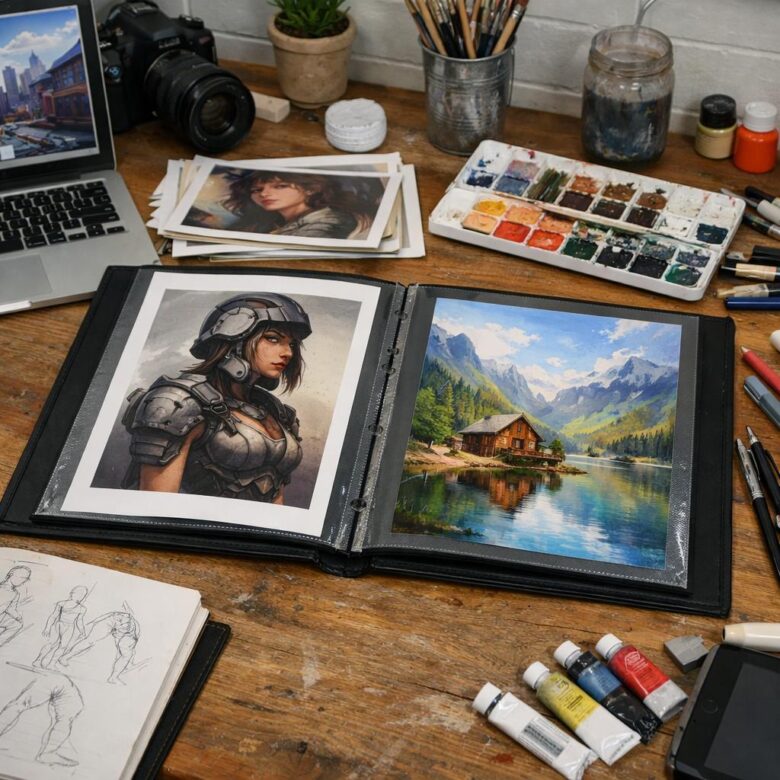 How to Build an Art Portfolio That Attracts Clients