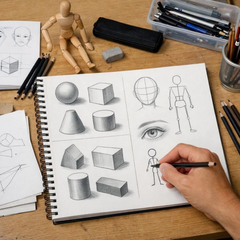 How to Learn Drawing from Scratch: A Beginner’s Step-by-Step Guide