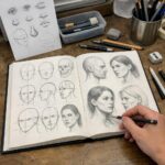 How to Draw Realistic Faces Without Feeling Overwhelmed