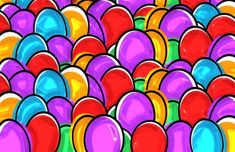easter eggs, easter, paint, painting, eggs, art, colorful, multicolored, digital painting, digital artwork, easter eggs, easter, easter, easter, easter, easter